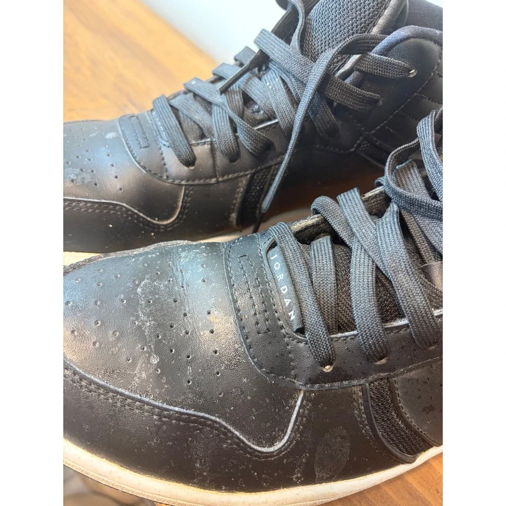 Jordan B. Fly Black White Basketball Shoes 886312-010 Mens 8.5 Mid Top Sneaker